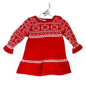 Hanna Andersson Holiday Sweater Dress
